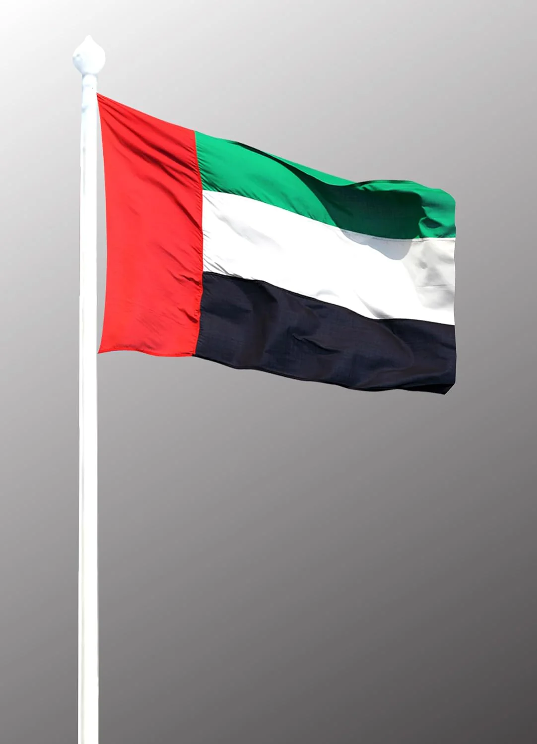 AKDC UAE National Flag – 1.5 × 4 Meters | Premium Flag - Image 2