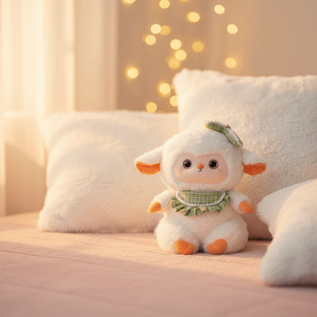 AKDC White Elegant Doll Soft Plush Toy 30cm Cute Princess Doll Stuffed Toy Gift for Kids Girls - Image 2