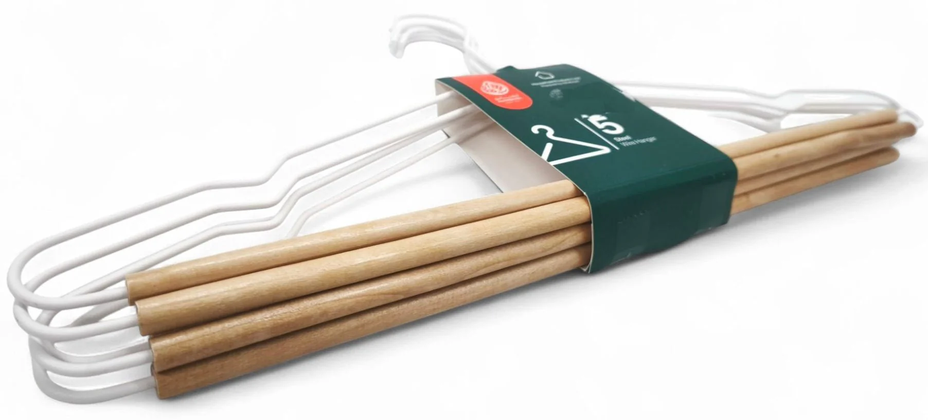 Al Kabayel Steel Wire Hangers Set of 5 - Image 3