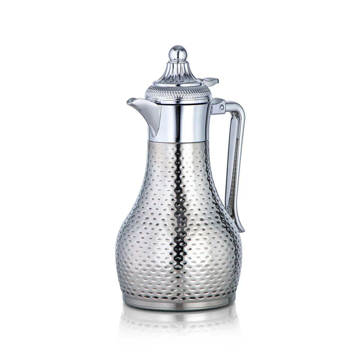 ALMARJAN Stainless Steel Vaccum Flask 0.8 Liter, Silver - Image 2