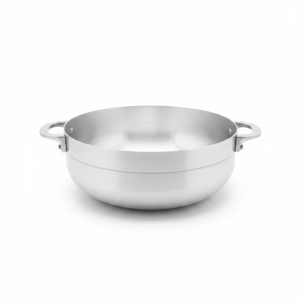 Aluminium Cooking Pot with Lid – 26/30/33/36 cm | Dual Handle Caldero - Image 2