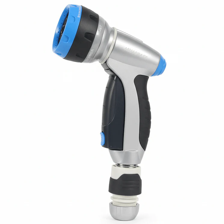 Aquacraft 5-Function Garden Spray Gun – Adjustable Water Flow Spray Nozzle for Washing & Irrigation