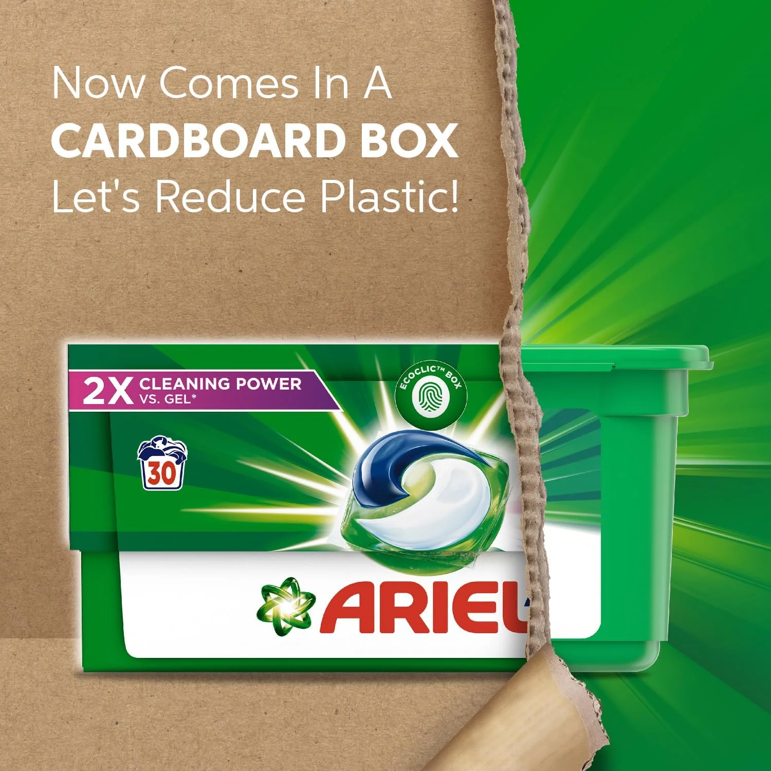 Ariel All-in-1 Pods, 15 Count Laundry Detergent Pods. Cleans, Lifts Stains and Brightens - Image 2