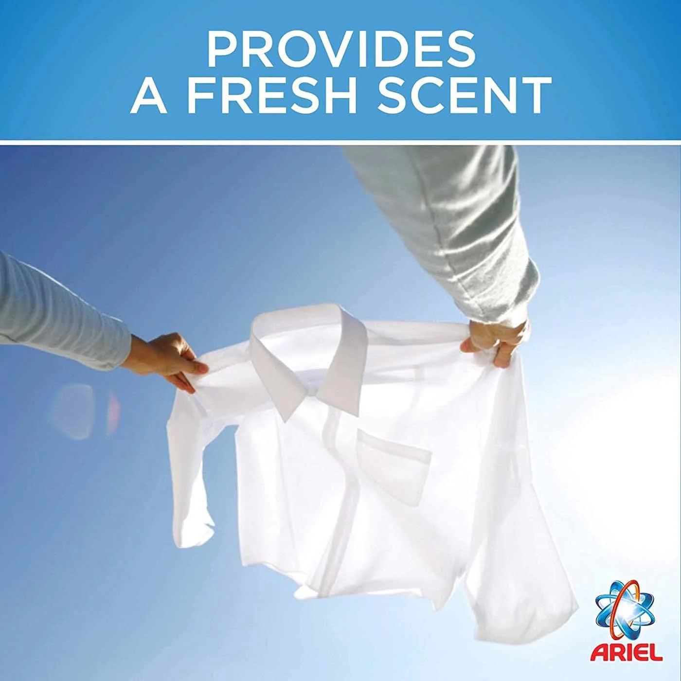 Ariel Powder Laundry Detergent Original Scent 110g, Top Load Washing Powder - Image 3