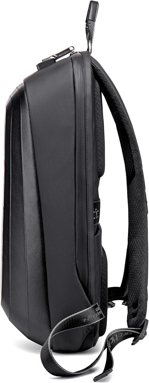 Artic Hunter Semi Hard Gaming Backpack with Built in TSA lock Water Resistant Anti-Theft 15.6 inch Laptop Backpack, Black- B00451 - Image 3