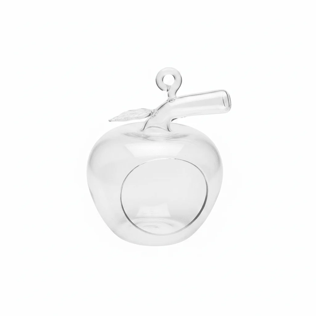 Artistic Glass Nest Apple Decorative Ornament for Stylish Table and Shelf Display – 10cm - Image 4