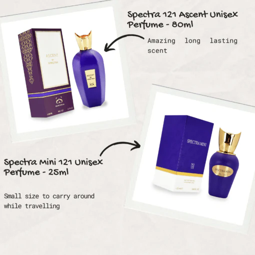 Spectra Ascent EDP Unisex Perfume – 80ml - Image 4
