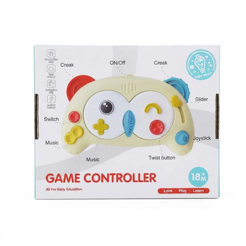 BabyLioni Owl Game Controller – Early Education Sensory Toy for Toddlers (18M+) - Image 2