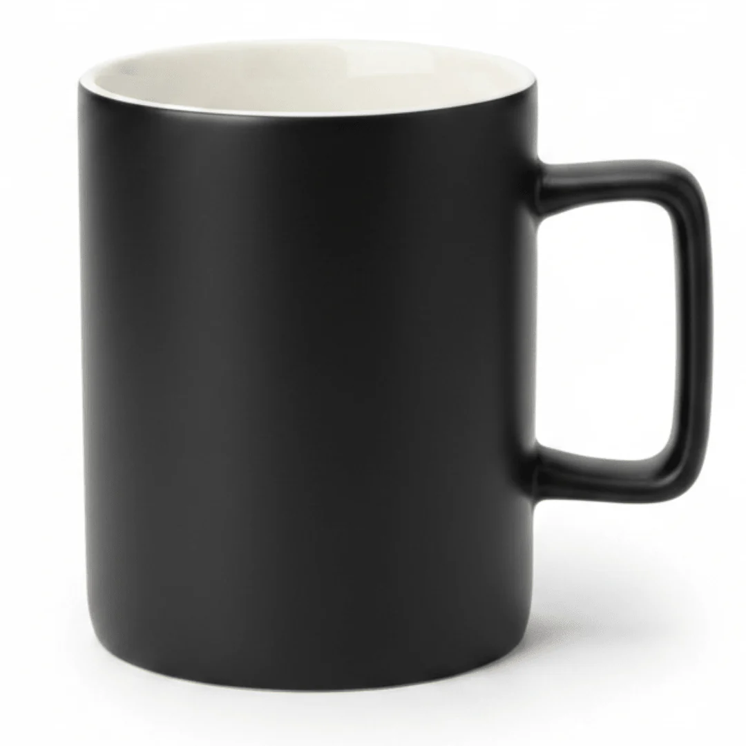 Baytix Ceramic Mug 350ml - Black / Lavender - Image 5