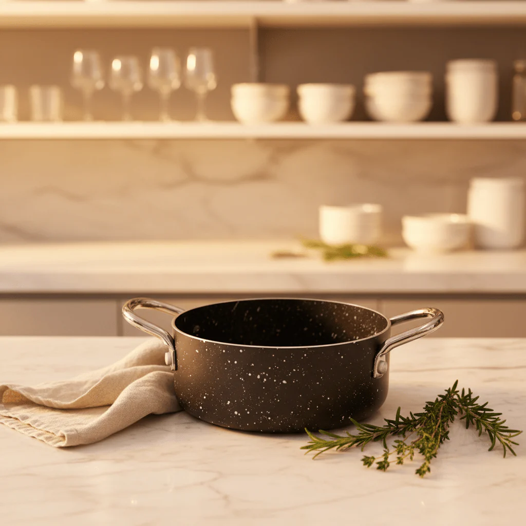 Beefit Mini Pot – Marble Non-Stick Coating – 12×5 cm – Dual Handle - Image 4