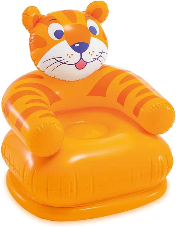 Intex Inflatable Happy Animal Chair – 66×64×71 cm | Assorted Design & Color