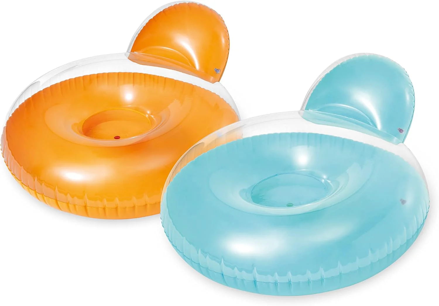 Intex Pillow-Back Inflatable Lounge Float – 137 x 122 cm | Assorted Colors - Image 2