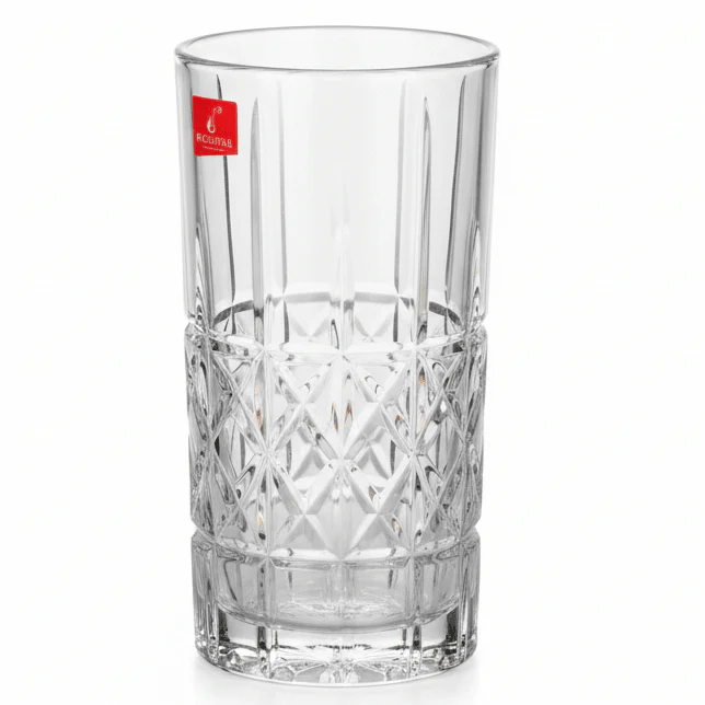 Blinkmax Large Tumbler Drinking Glass 423 ml High Capacity Beverage Glass