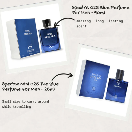 Spectra Blue EDP For Men – 90ml - Image 5