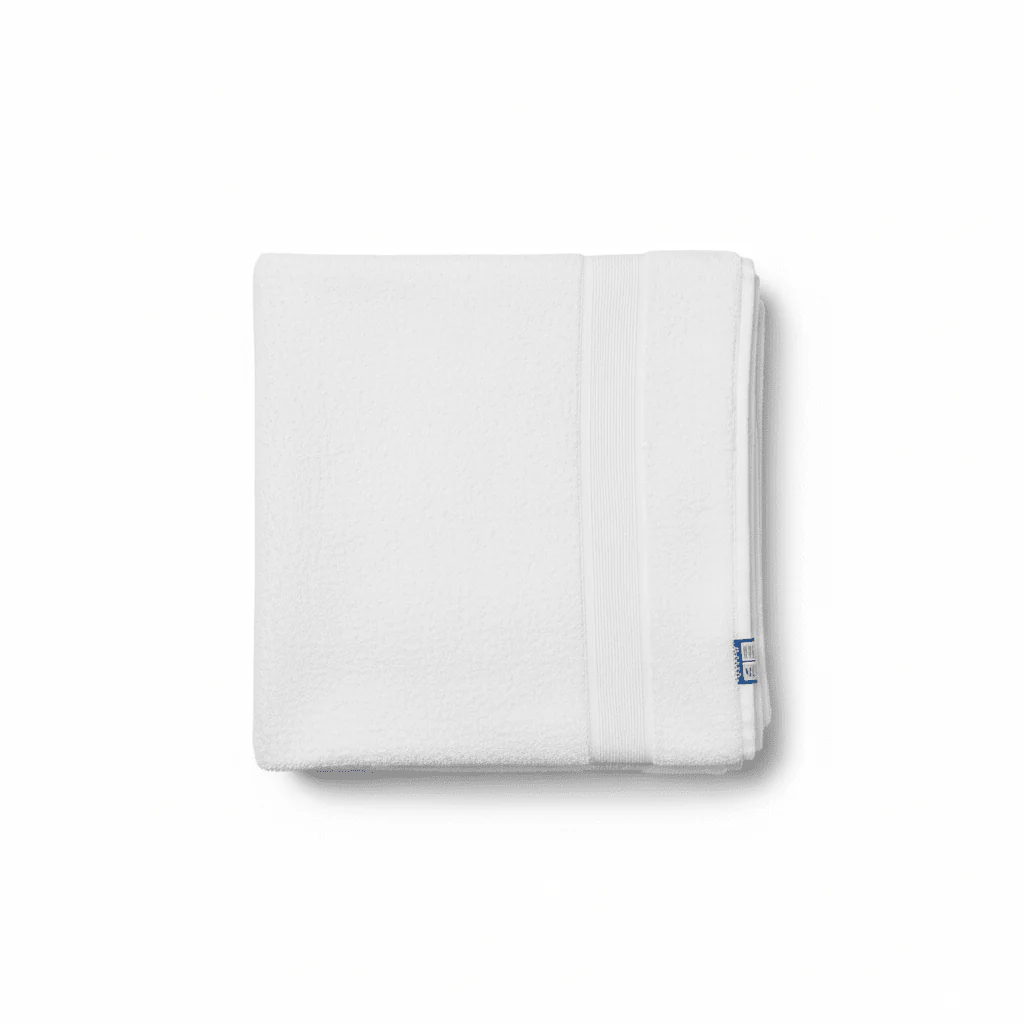 BTC Premium White Bath Towel – 80x160 cm, Soft & Absorbent