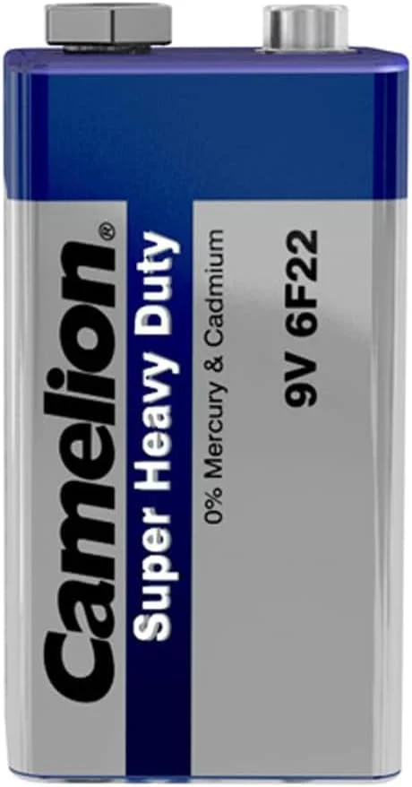 CAMELION Super Heavy Duty 9V Battery, Pack of 1 - Image 2