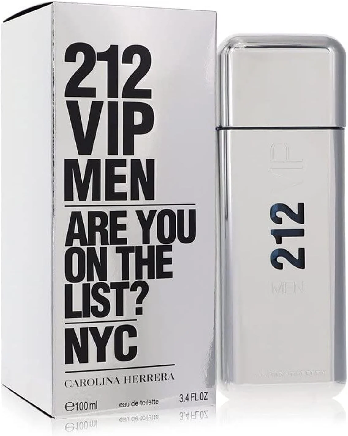 Carolina Herrera 212 VIP Men-Are You On The List- NYC Perfume EDT- 100ml