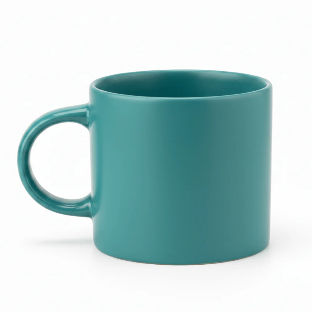 Ceramic Mug 350ml — Elegant Everyday Coffee & Tea Cup | Pink,Rose gold,Teal green| - Image 5