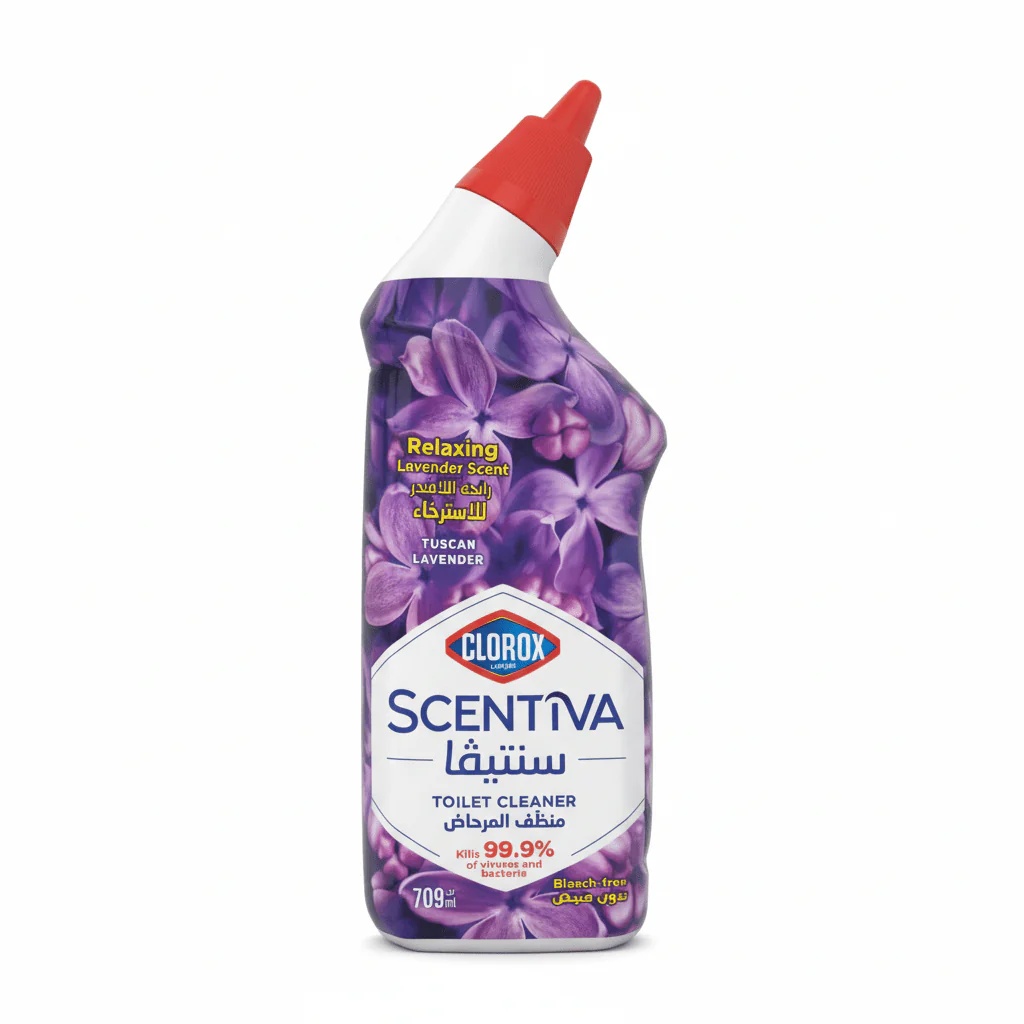 Clorox Scentiva Toilet Cleaner Tuscan Lavender-709ml