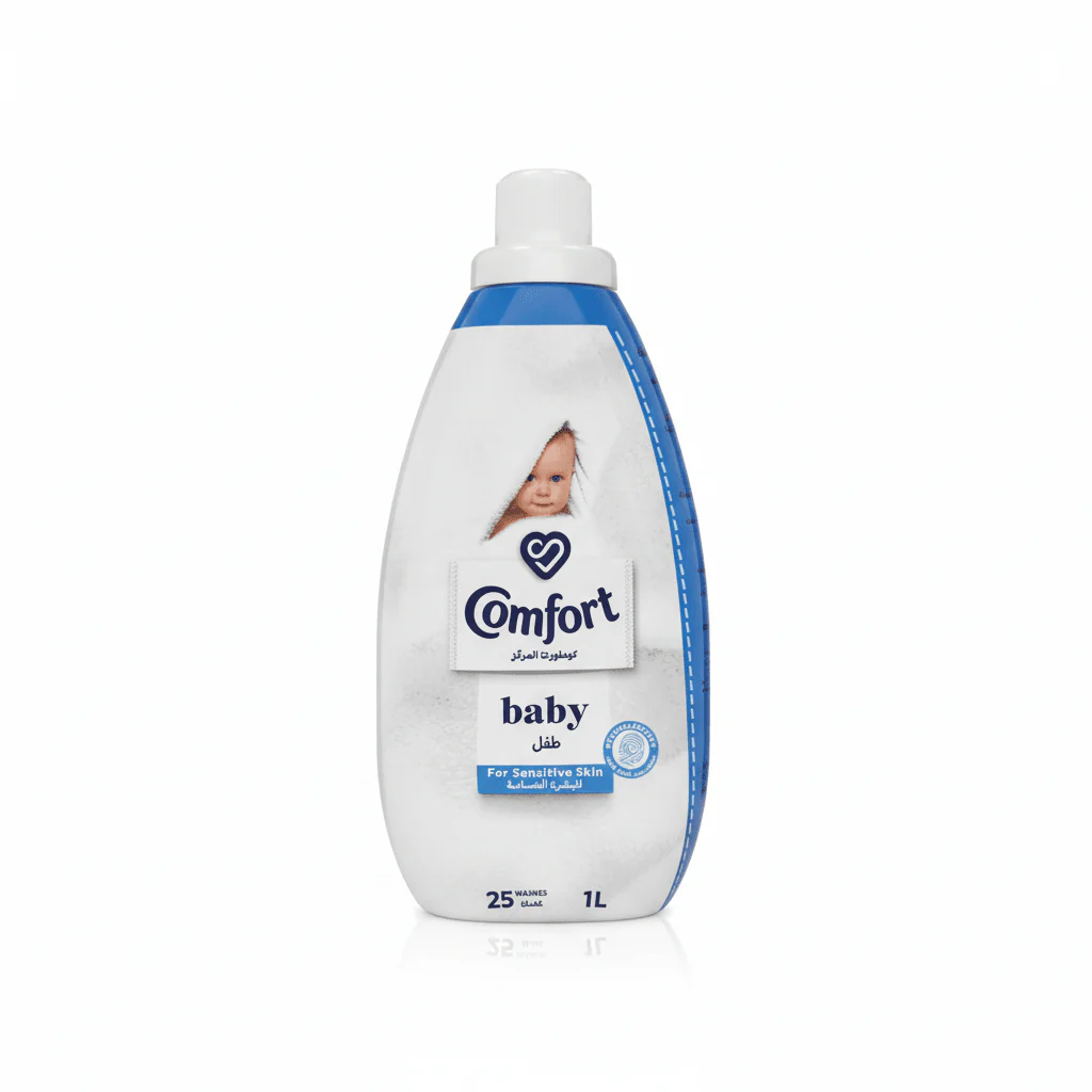 Comfort Concentrated Fabric Softener For Sensitive Skin Baby 1L, 25 Washes