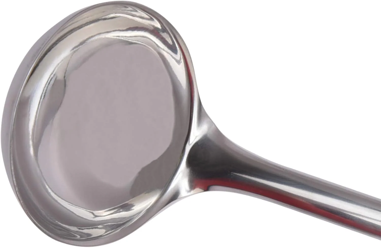 Cuisine Art Stainless Steel Soup Ladle with Acacia Wood Handle-30cmX9cm-Silver & Brown - Image 3