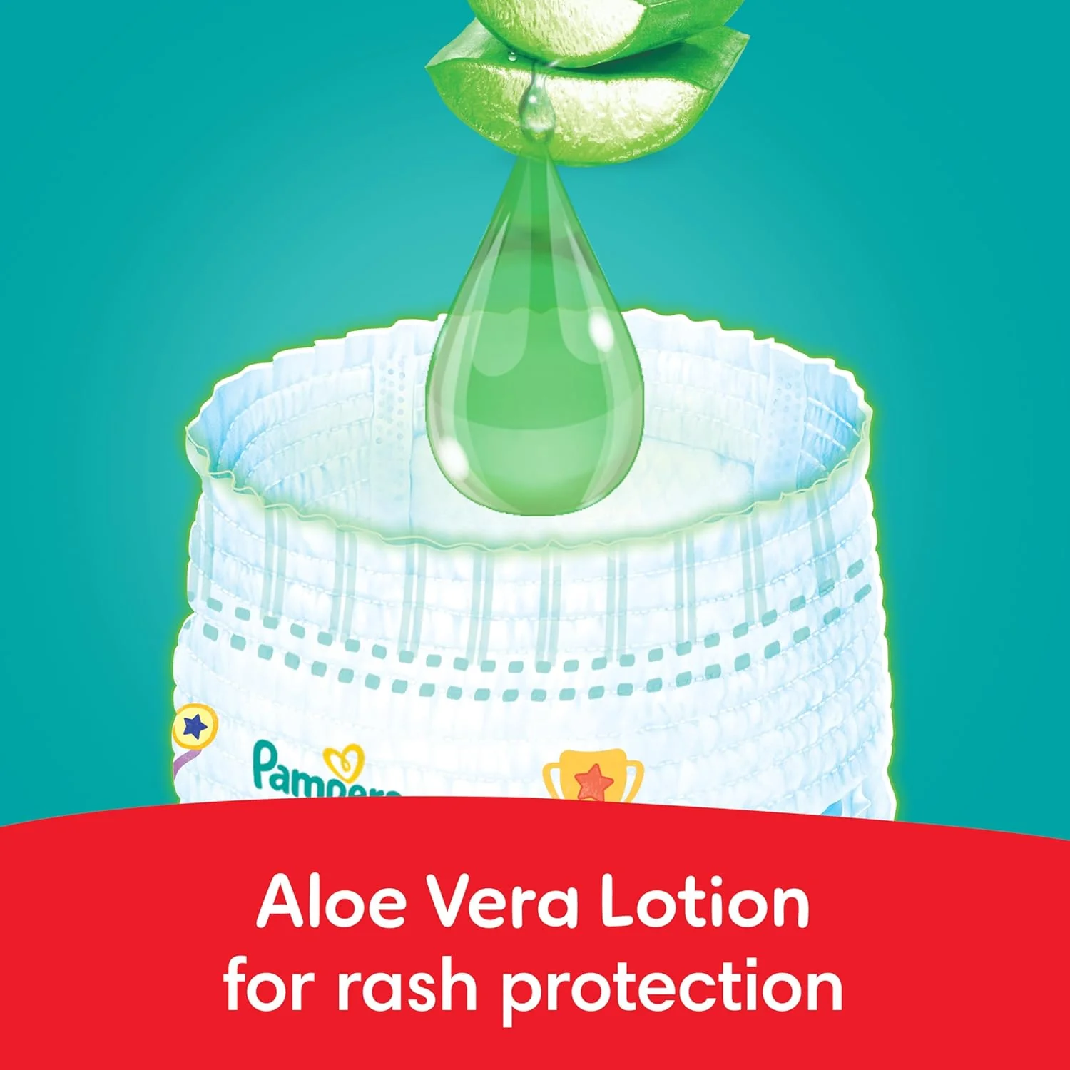 Pampers Rash Protection Pants Diapers, Size 6, 16+kg, Mega Pack, 34 pcs - Image 5