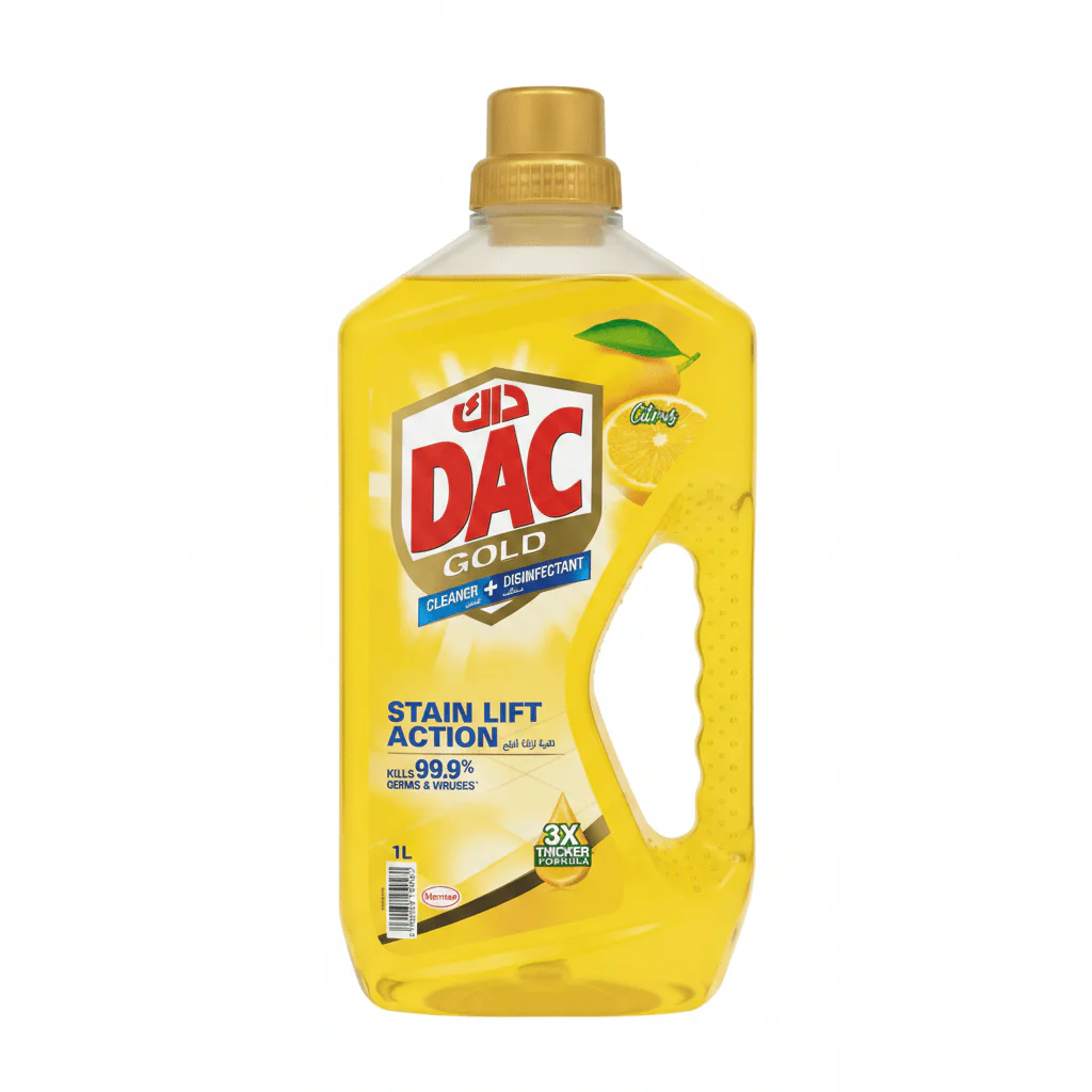 Dac Gold Multi-purpose Disinfectant & Liquid Cleaner Citrus Burst-1L