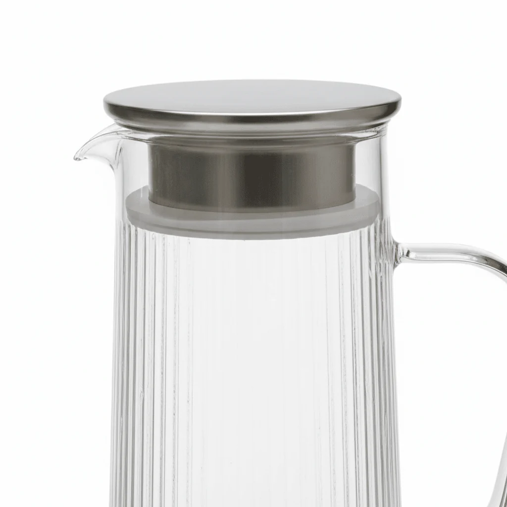 Diamonds Glass Jug 1300ml - Image 2