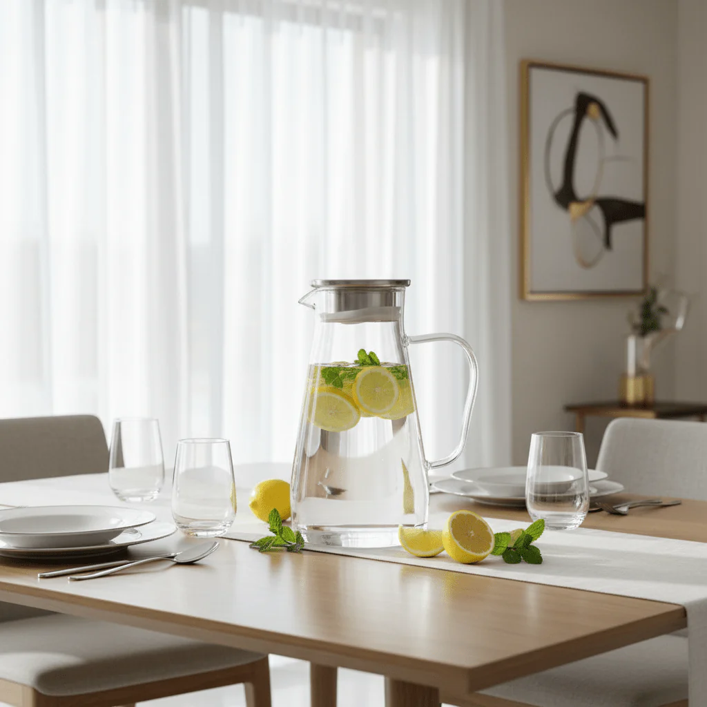 Daimonds Glass Jug 1700ml - Image 3