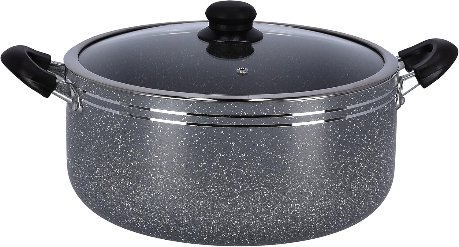 Delcasa 10-Piece Non-Stick Granite Coated Cookware Set - DC1889 - Image 8
