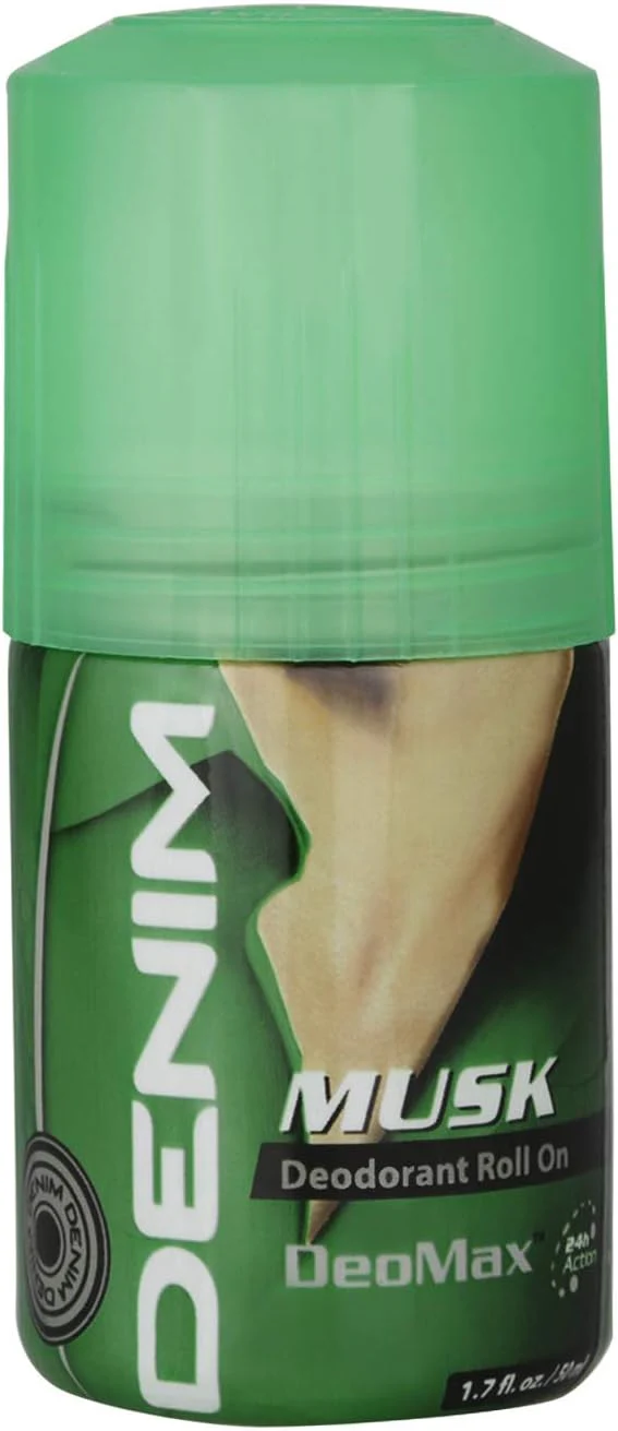 Denim Musk Deodorant Roll On For Men-50ML