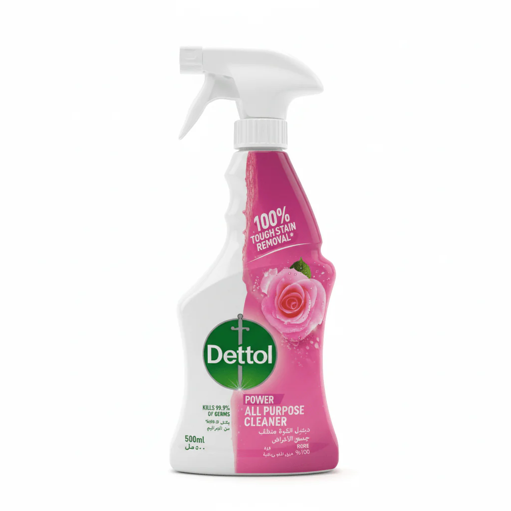 Dettol All Purpose Cleaner Rose Scent Spray-500ml
