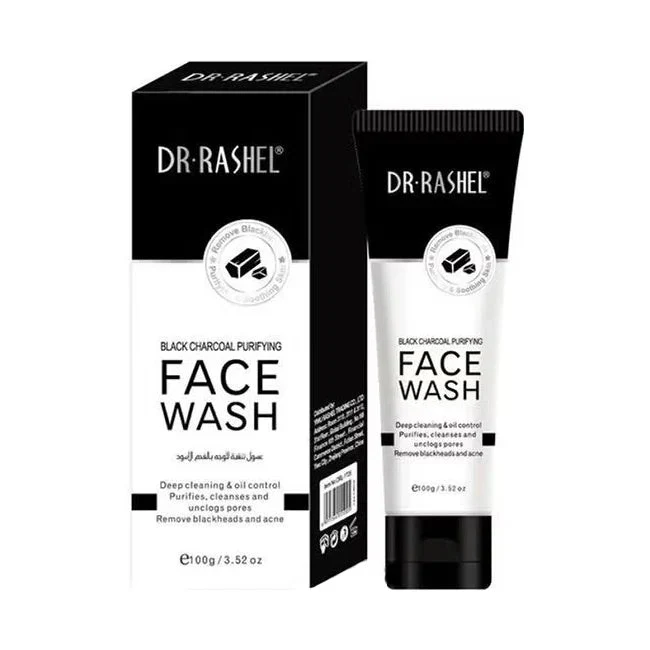 Dr Rashel Black Charcoal Face Wash 100g
