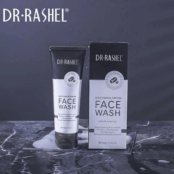 Dr Rashel Black Charcoal Face Wash 100g - Image 2