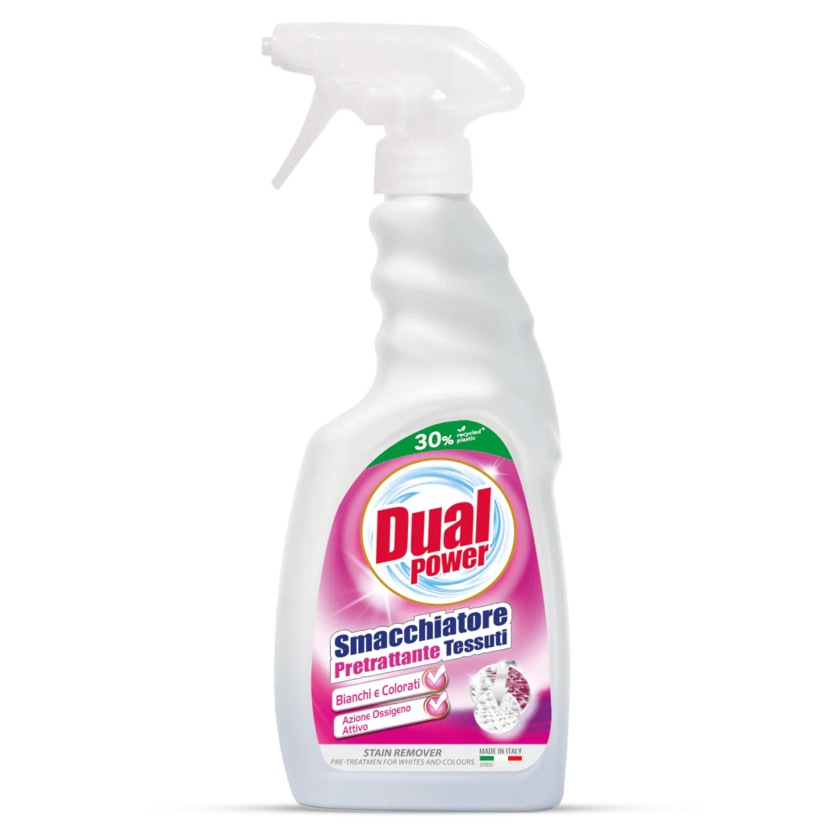 Dual Power Smacchiatore – Fabric Stain Remover Pre-Treatment Spray | Whites & Colours-500ml