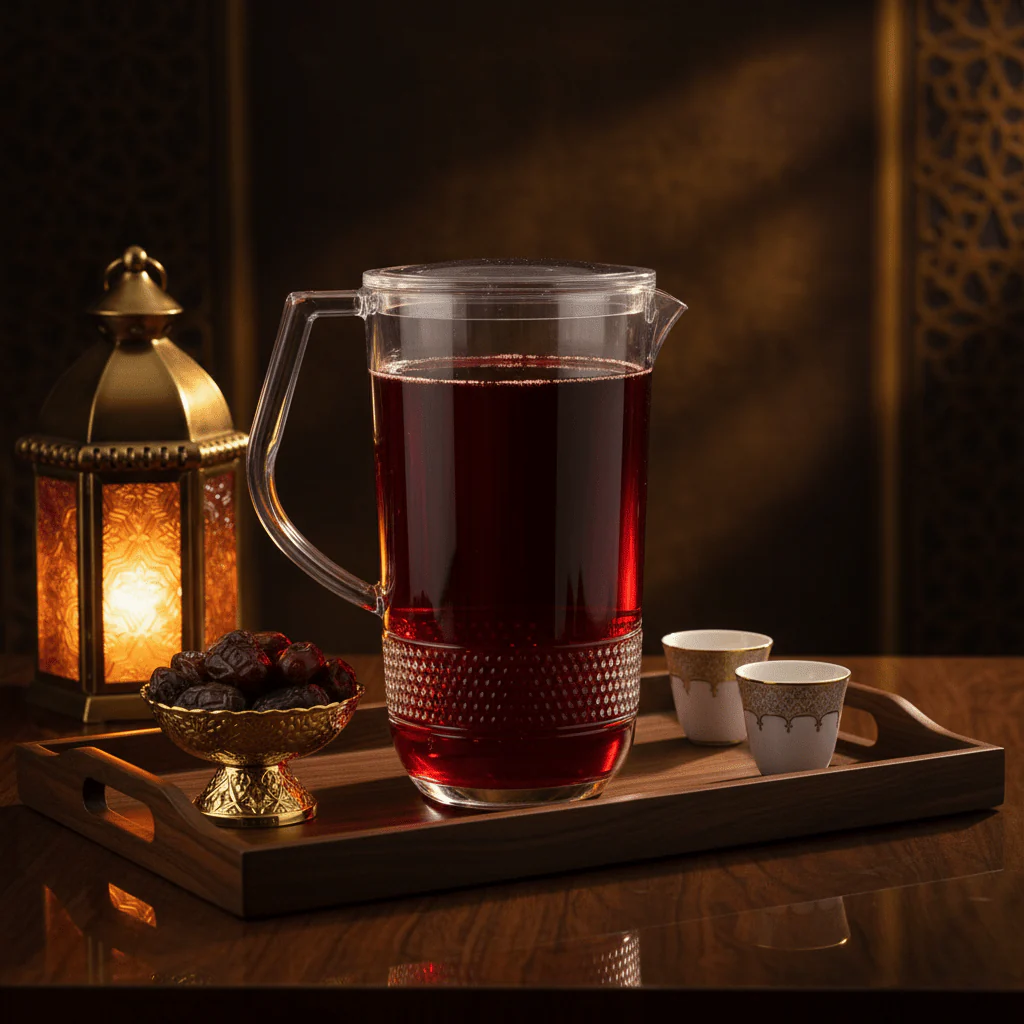 Elegance Collection Premium Clear Acrylic Water & Juice Jug – 2 Litre - Image 3