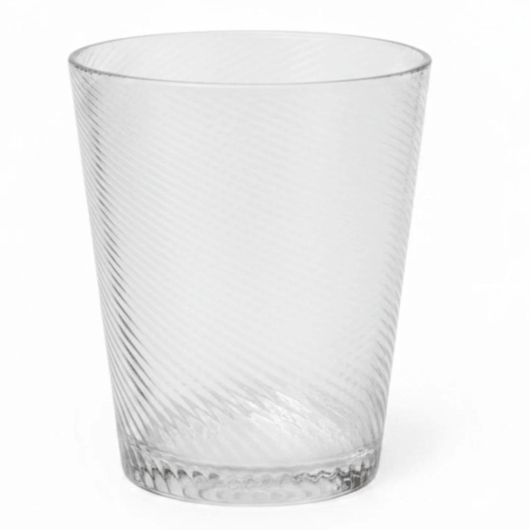 Elegant Modern Acrylic Tumbler - Lightweight Durable Drinkware for Home Kitchen & Travel Use 320ml