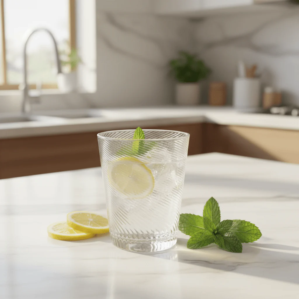 Elegant Modern Acrylic Tumbler - Lightweight Durable Drinkware for Home Kitchen & Travel Use 320ml - Image 2