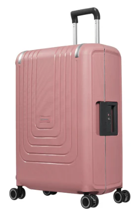 Eminent Vertica B0006 28-Inch Polypropylene Hard Case Lightweight Luggage with Double Spinner Wheels & TSA Lock – Pink