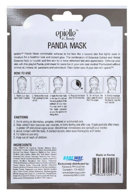 Epielle Facial Mask Panda-23g - Image 2