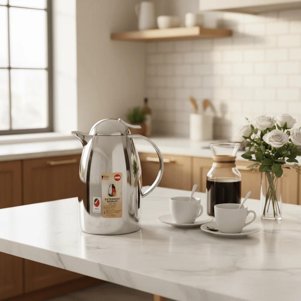 Emsa Vacuum Flask 0.35L – Chrome | Extremely Robust - Image 4