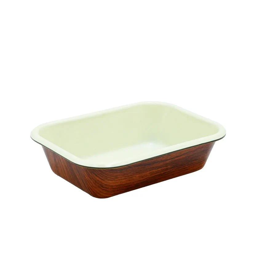 Evelin Mp Rect Basket Wooden Texture Large 10141Mk