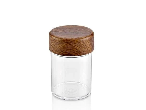 EVELIN Round Plastic Jar 200ml-10826M