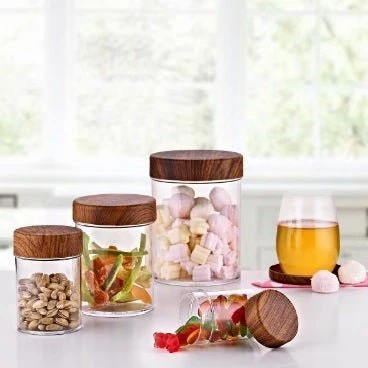 EVELIN Round Plastic Jar 200ml-10826M - Image 2
