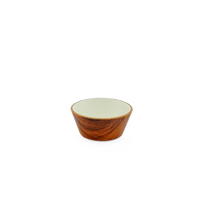 Evelin Sauce Bowl Wooden Texture 7cm-10262Mk