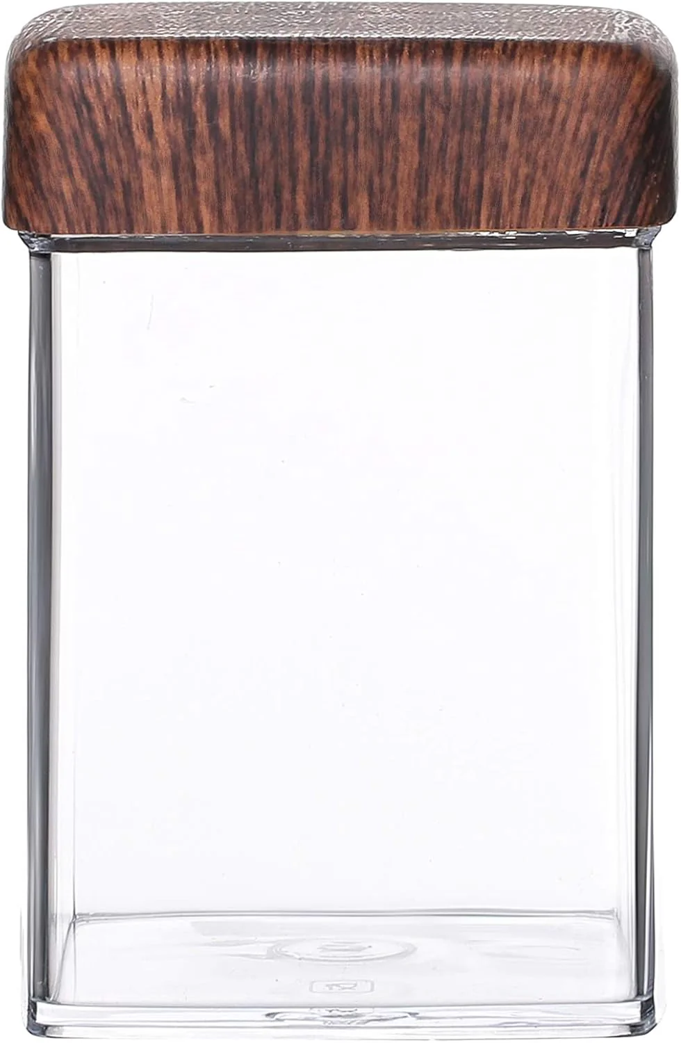 EVELIN Square Plastic Jar 630ml-10817M - Image 2