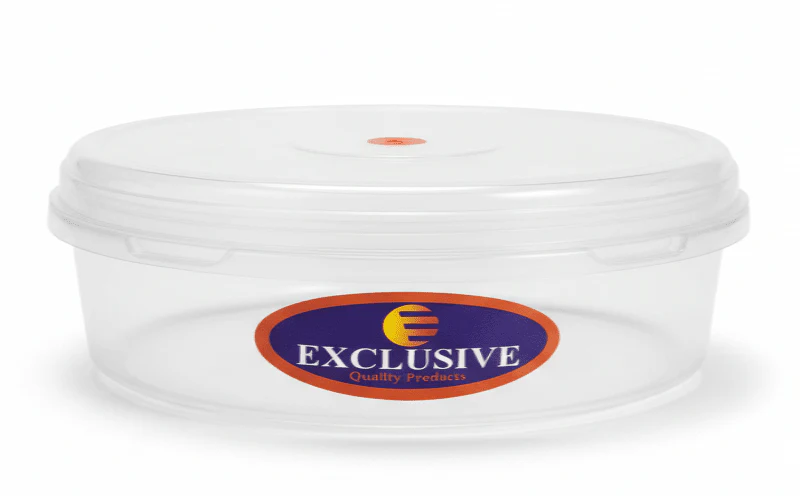 Exclusive Galaxy Round Plastic Airtight Container 2150ml