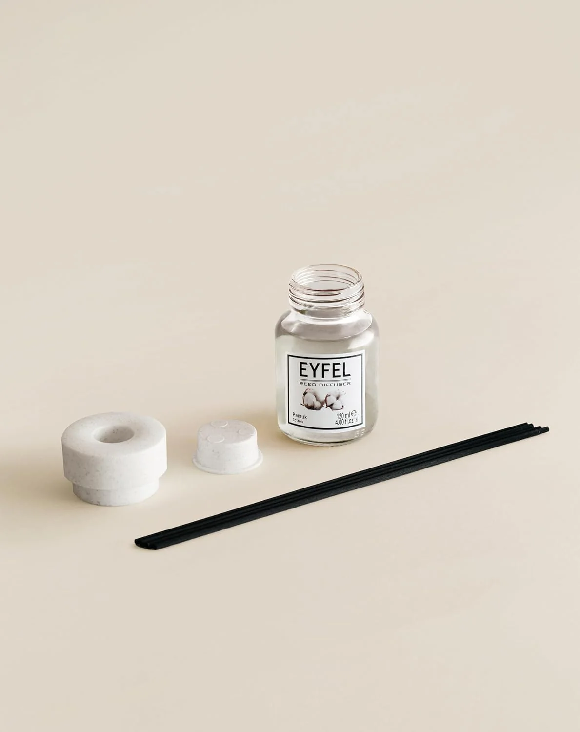 Eyfel Reed Diffuser, Cotton- 120ml - Image 2