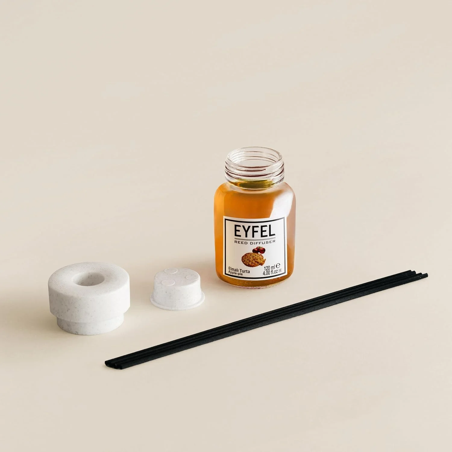 Eyfel Reed Diffuser-Apple-Pie 120ml - Image 3