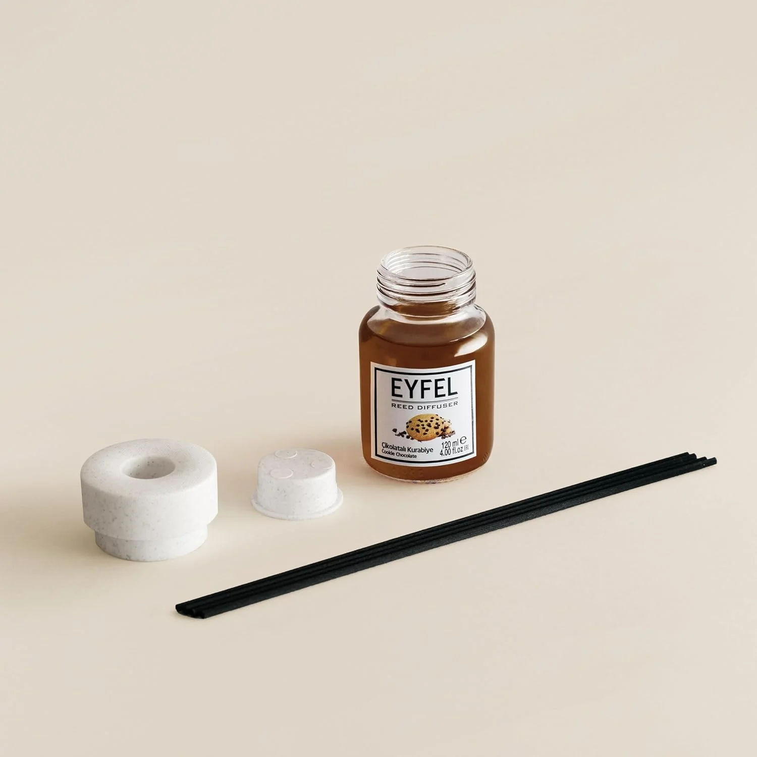 Eyfel Reed Diffuser- Cookie Chocolate 120ml - Image 4